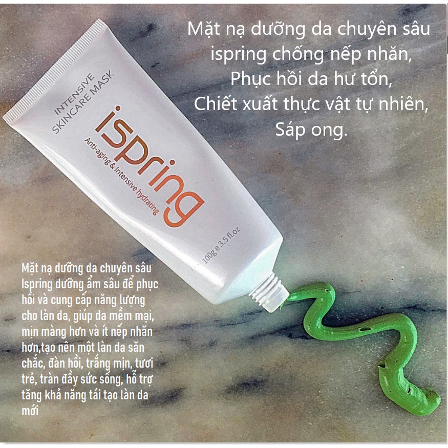 Mặt nạ dưỡng da dịu mát chống lão hoá Ispring