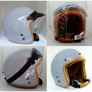 [ RẺ VÔ ĐỊCH ] COOMBO MŨ BẢO HIỂM 3/4 (MÀU XÁM TRO) NHƯ HÌNH - THỜI TRANG - CAO CẤP - AN TOÀN - ĐẠT CHUẨN