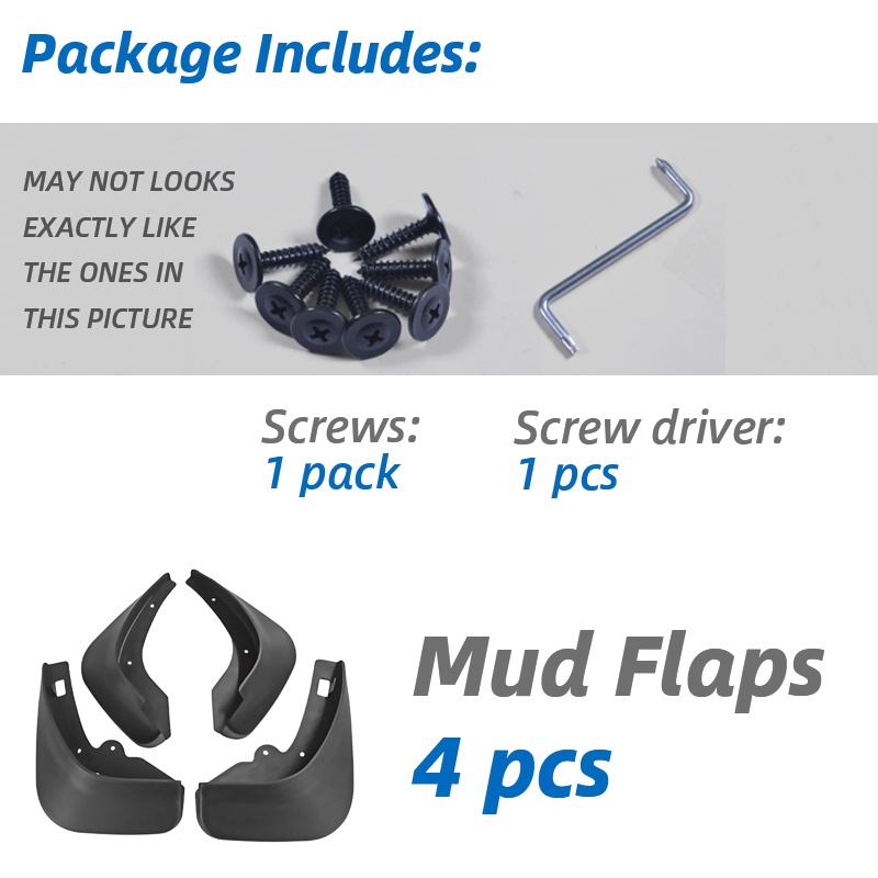 FENDER Tấm Chắn Bùn Trước Sau Cho Xe Ford/Focus 2 MK2 MK2.5 Saloon 2005-2011