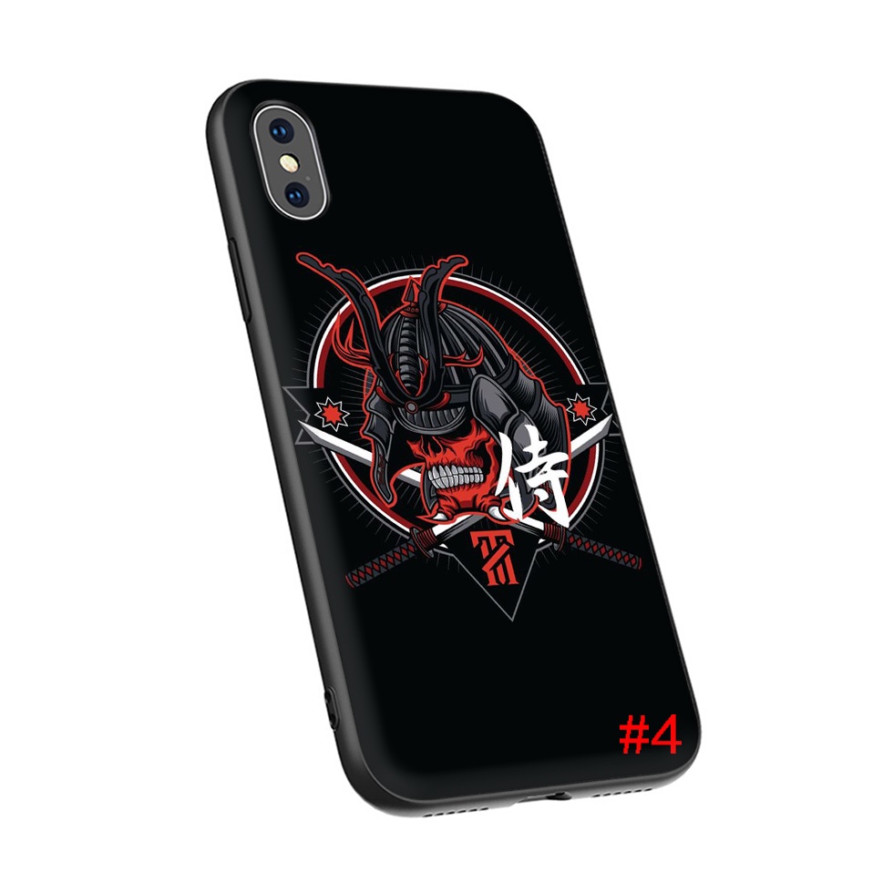 Ốp Điện Thoại Mềm Hình samurai Ninja Nhật Bản 74FR Cho iphone 5 5S 6 6S 7 8 Plus X XS Max XR SE 2016 2020