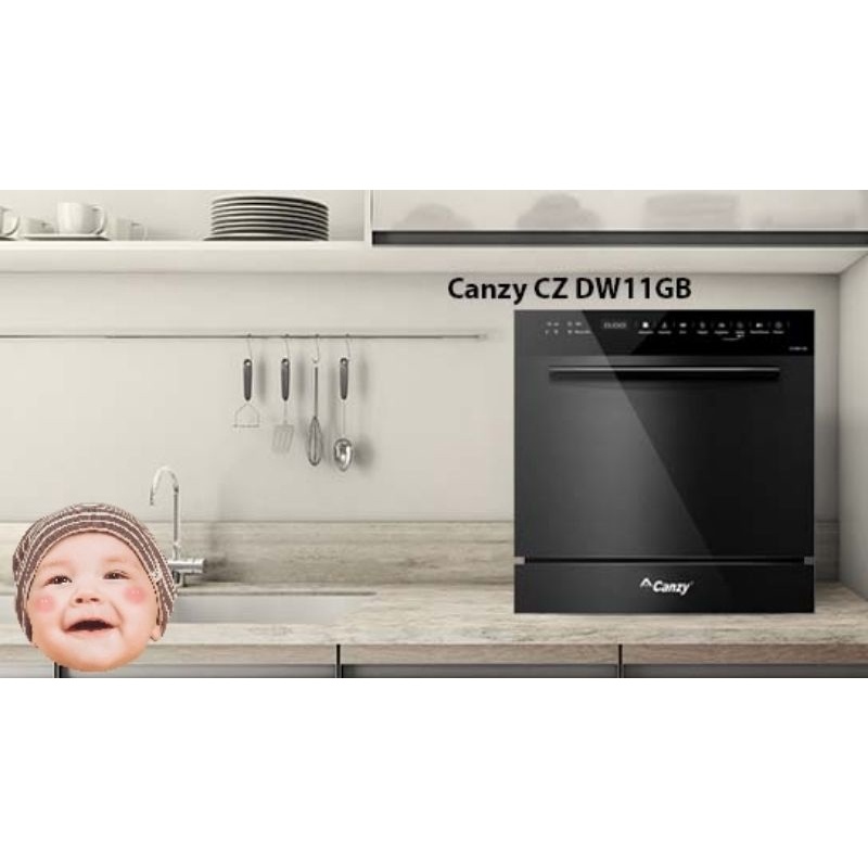 Máy Rửa Bát Cao Cấp 11 Bộ CANZY CZ DW11GB