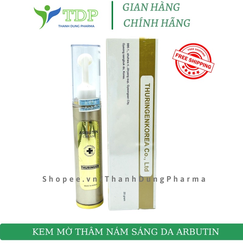 kem giảm thâm mờ nám dưỡng ẩm sáng da Arbutin cream