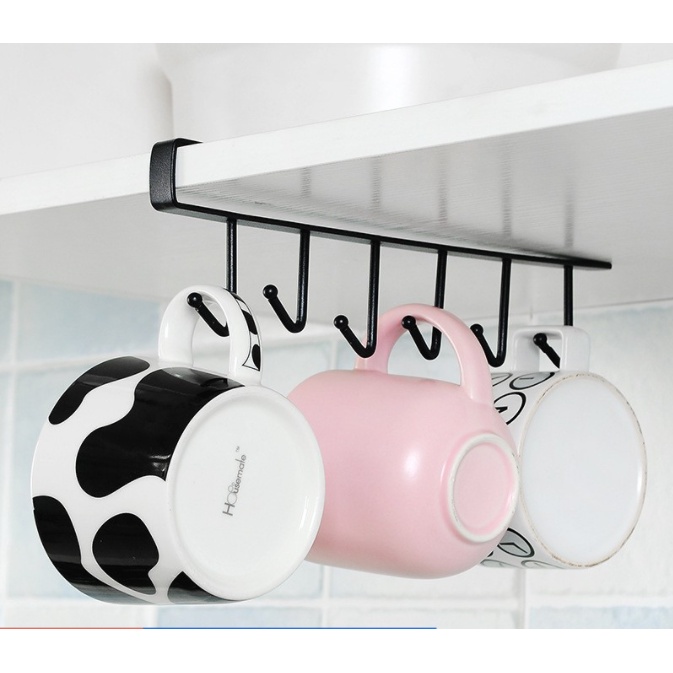 Móc Treo Đa Năng Kẹp Tủ Bếp, Dụng Cụ Nhà Bếp, TIện Lợi