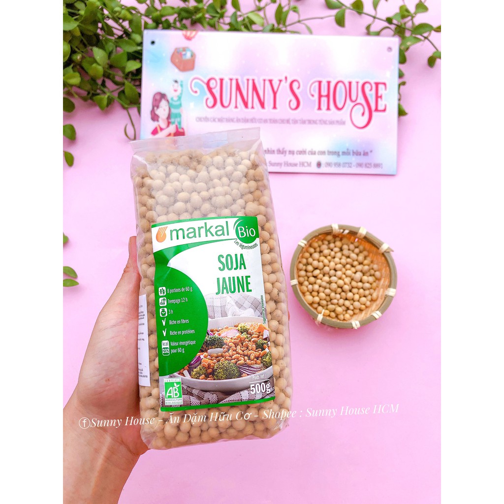 Đậu Nành Hữu Cơ Markal [100g &amp; 500g]