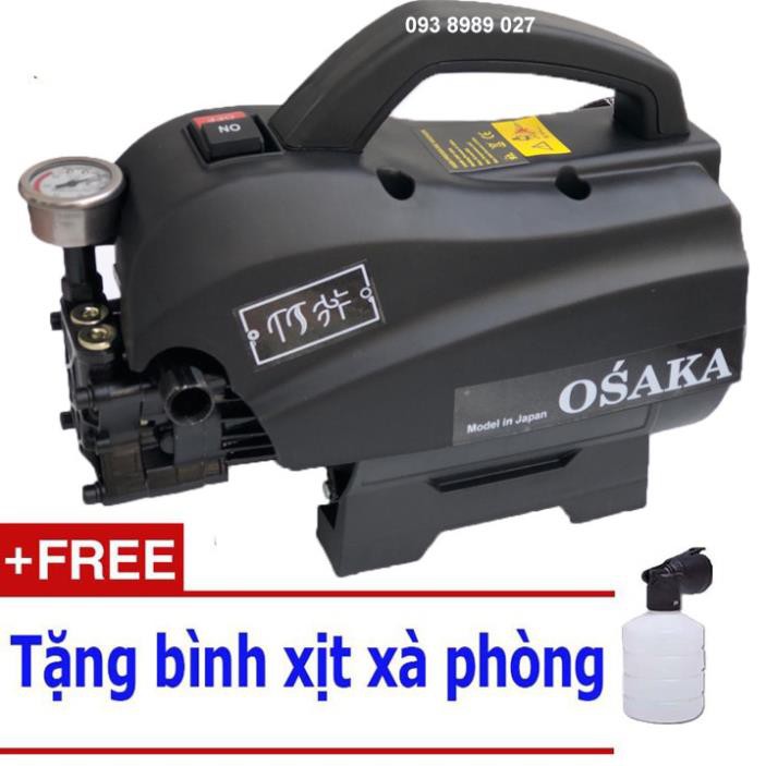 MÁY XỊT RỮA XE ÁP LỰC CAO OSAKA 2400W TẶNG BÌNH XÀ BÔNG