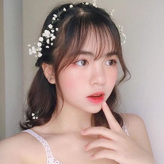 Bó hoa baby nhỏ gài tóc ❤️