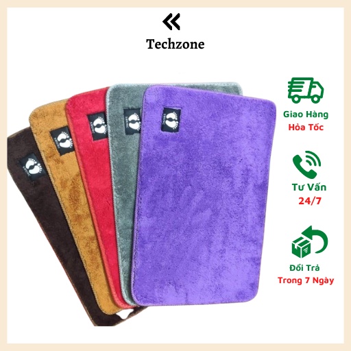 Thảm Lau Chân Len Mịn, Bám Sàn Tốt Chống Trơn Trượt Khổ 40*60cm