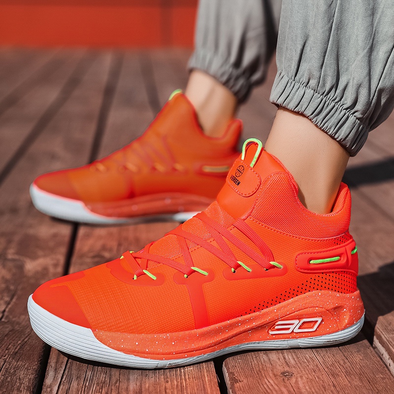 Size: 39-45 giày bóng rổ Stephen  Giày bóng rổ chất lượng cao Đế cao su chống mài mòn chống trơn trượt