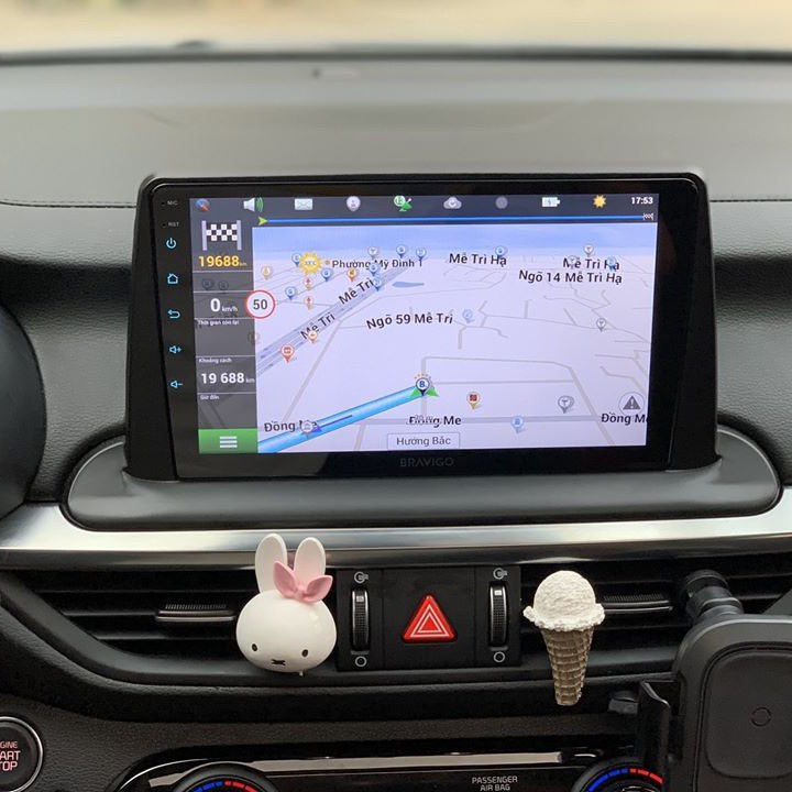 Màn hình android 9 inch kia cerato, kia k3