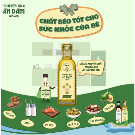 Dầu Mè Ăn Dặm Dinh Dưỡng Thuyền Xưa Cho Bé Chai 65ml