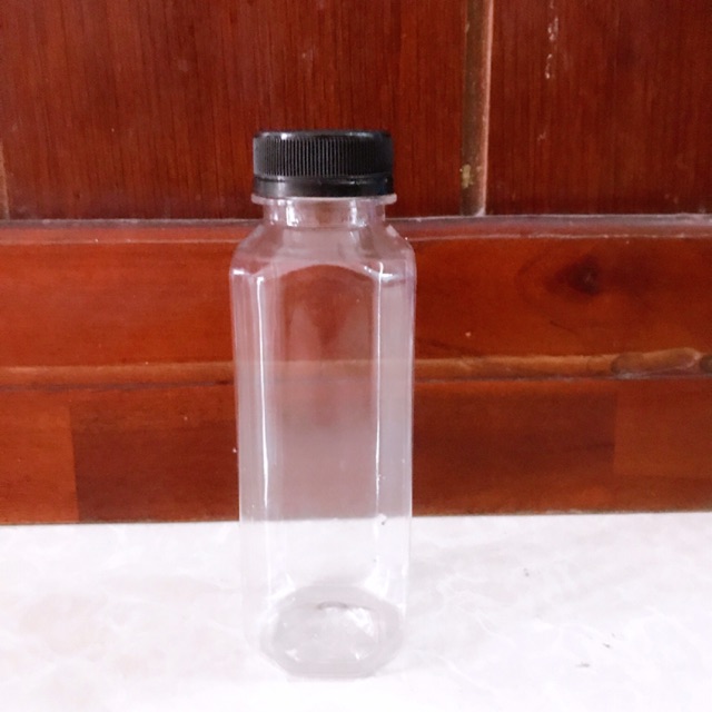 Chai vuông cổ rộng 330 ml fi 38