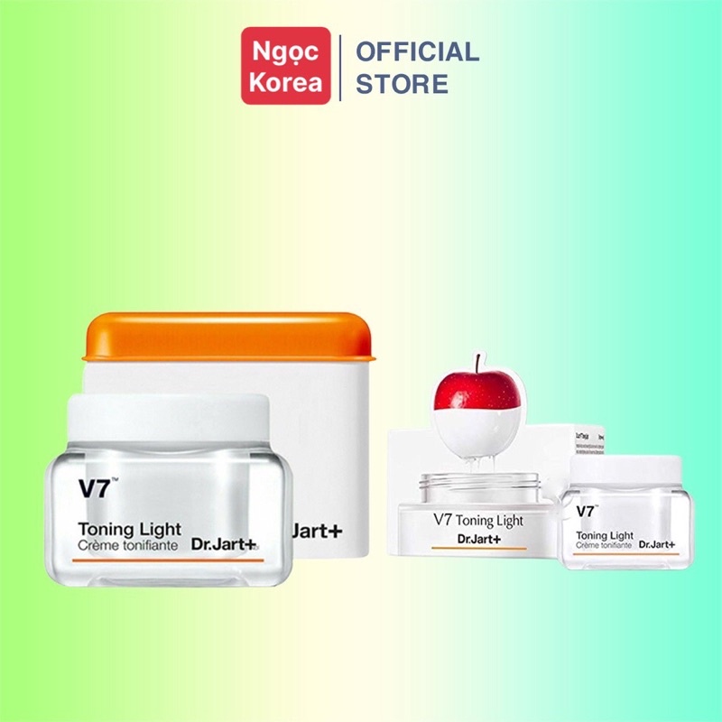Kem Dưỡng Trắng Da V7 Toning Light Dr.Jart+ (50ml) - Hàn Quốc