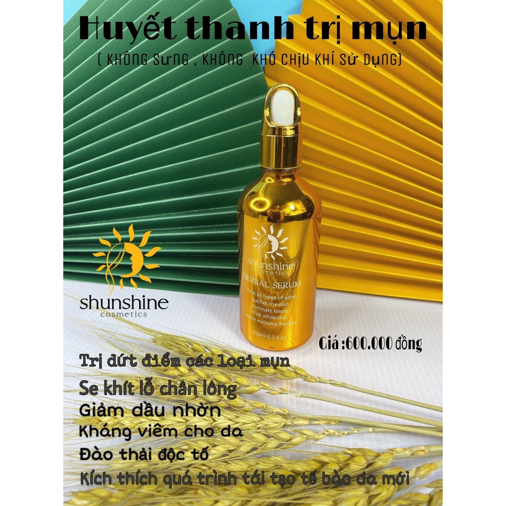 Shunshine cosmetics serum dưỡng da, tái tạo da - herbal | BigBuy360 - bigbuy360.vn