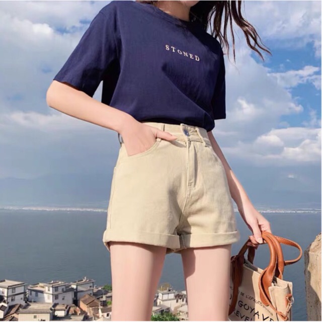 Quần Shorts Cạp Cao_C2 | WebRaoVat - webraovat.net.vn