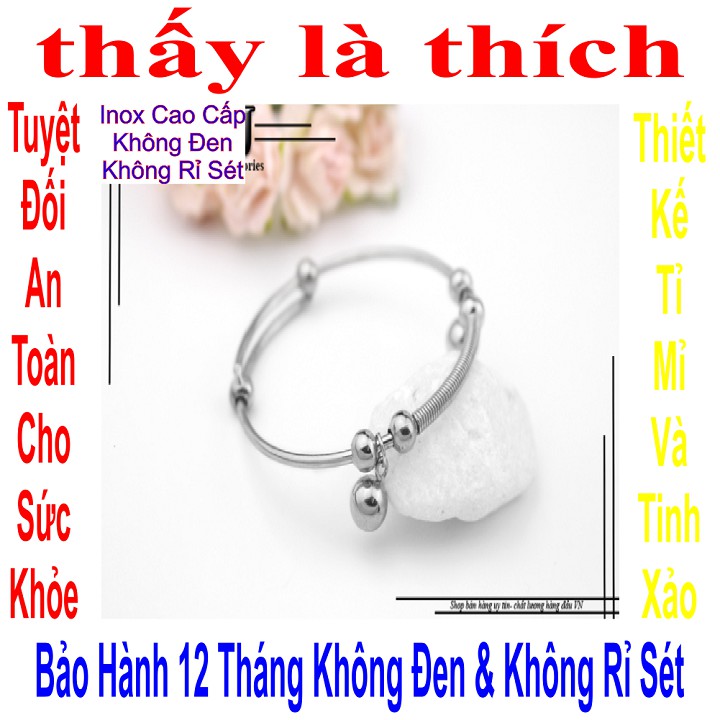 Kiềng đeo chân cho bé trai - An toàn cho trẻ - Cam kết 1 đổi 1 nếu hoen , gỉ sét