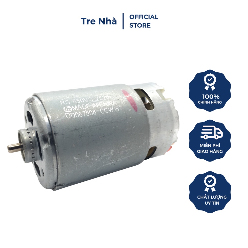Động cơ motor 550-14.4V tốc độ cao Mabuchi RS-550VC-7525