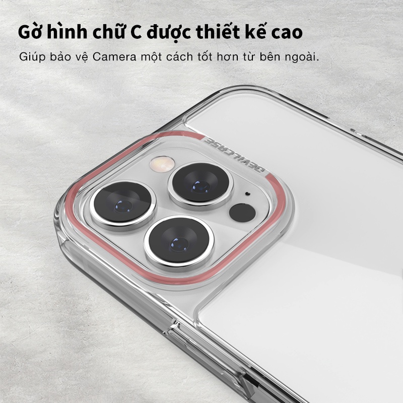 Ốp điện thoại Devilcase Phiên Bản CRYSTAL dành cho iPhone Cao cấp chính hãng