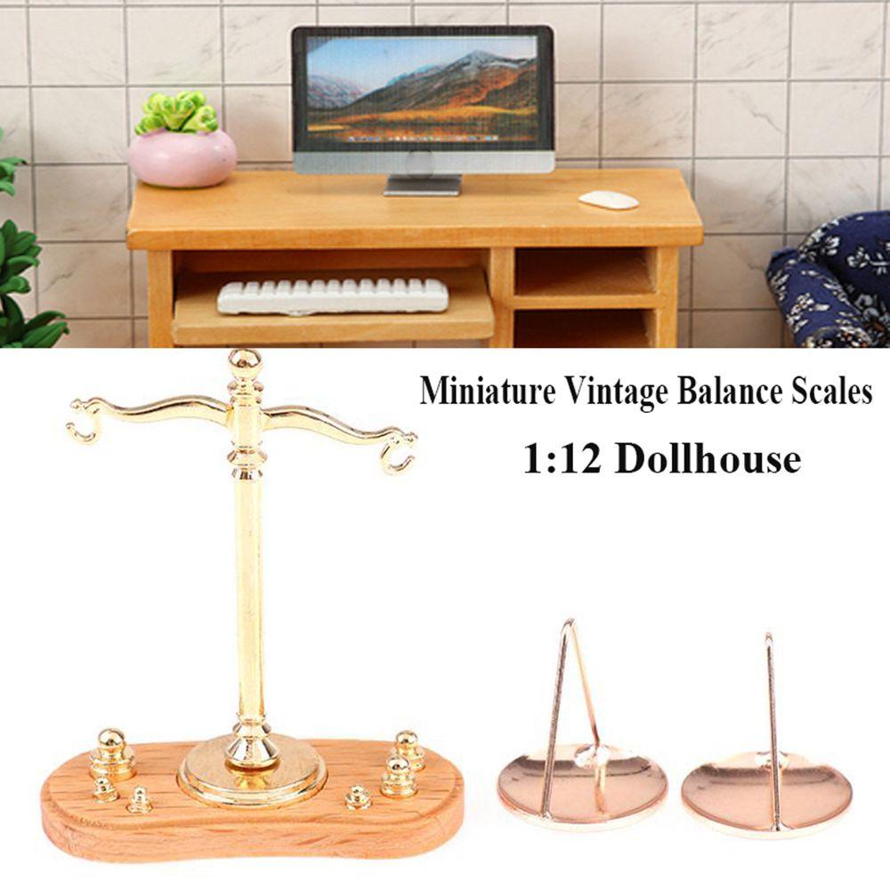 Cân Điện Tử Mini LAYOR1 Dành Cho Búp Bê|Phụ Kiện Đồ Chơi Búp Bê Xinh Xắn 1 / 12