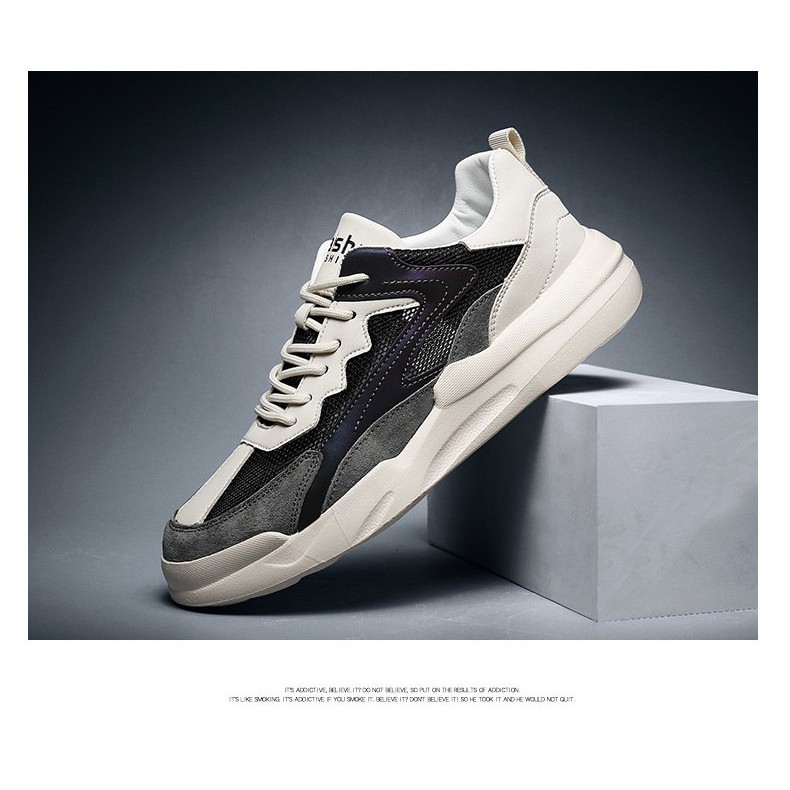Giày sneaker nam giày thể thao nam thời trang phong cách Hàn Quốc kiểu dáng trẻ trung năng động | BigBuy360 - bigbuy360.vn