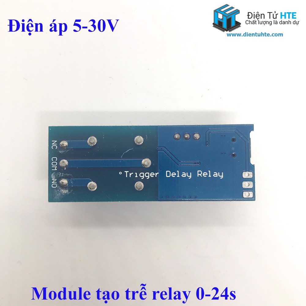 Mạch tạo trễ kích relay từ 0-24 giây XY-018 [HTE Quy Nhơn CN2]