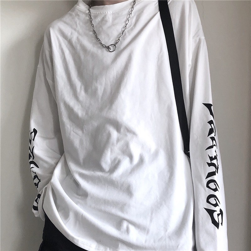 Áo thun tay dài form rộng SG4T NEKO.SG, Áo thun Streetwear Ulzzang SWT78