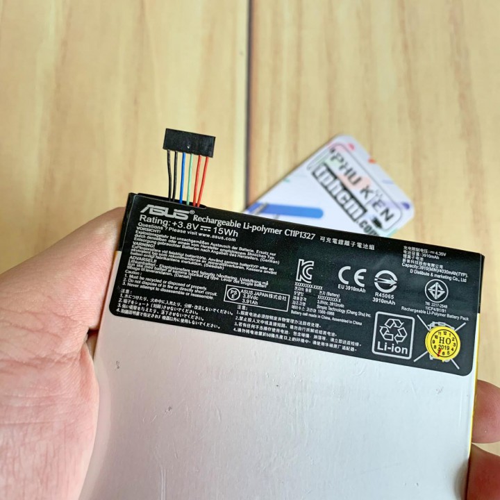 Pin Asus Tab K012 (C11P1327 - ZENPAD7 - FE170CG - K017 - ME170 - 3910-4030mAh)