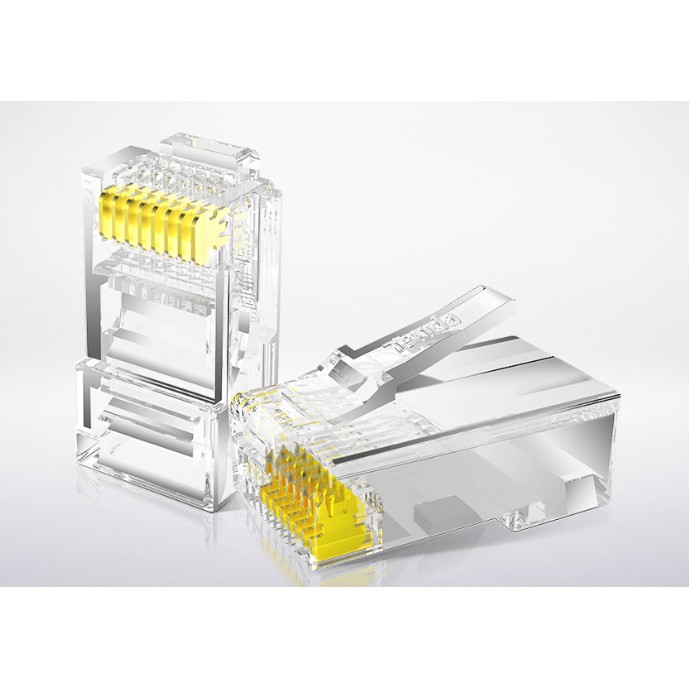 Hộp 100 Hạt Mạng Cat5e Tenda TEH5E010-Hàng Chính Hãng