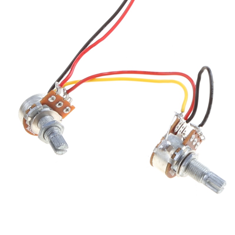 Bộ Cân Bằng EQ 2 Band Màu Đen Chuyên Dụng Cho Đàn Guitar Bass