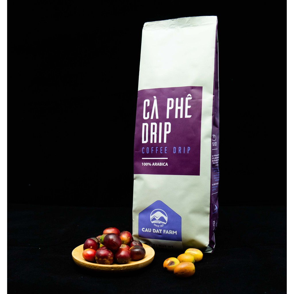 Cà phê Drip Cầu Đất Farm 250g