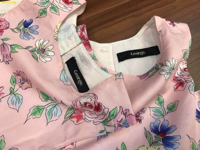 Váy thô hoa Geogre