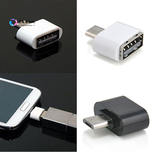 [CM] Stock Micro USB Male to USB 2.0 Female Adapter OTG Converter for Android Tablet Phone