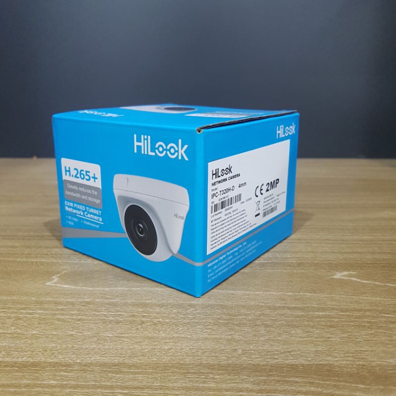 Camera IP Dome hồng ngoại 2.0 Megapixel HILOOK IPC-T320H-D - Hàng chính hãng