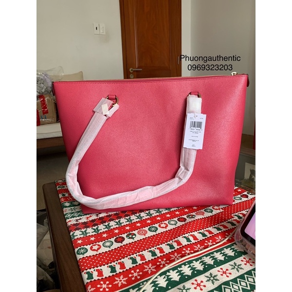 Túi tote Coach hồng đậm xinh sang AUTHENTIC