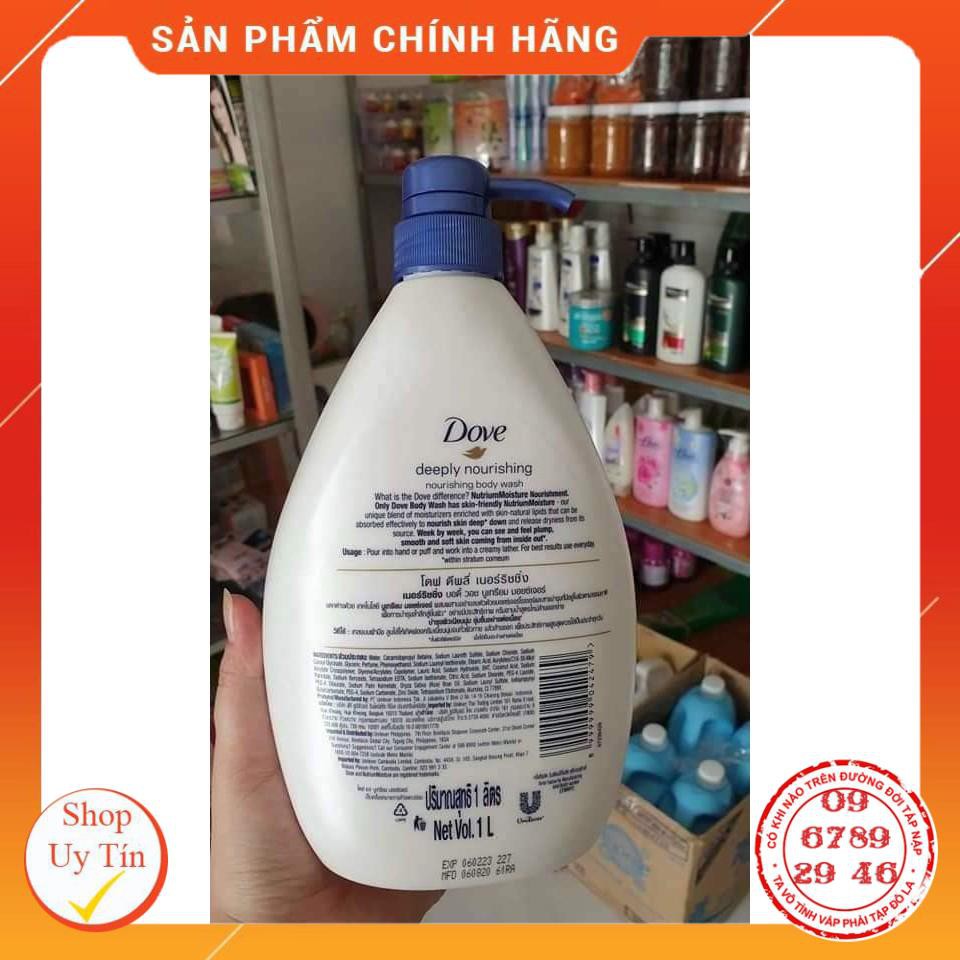 Sữa tắm Dove Thái lan 1000ml - Dưỡng thể chuyên sâu