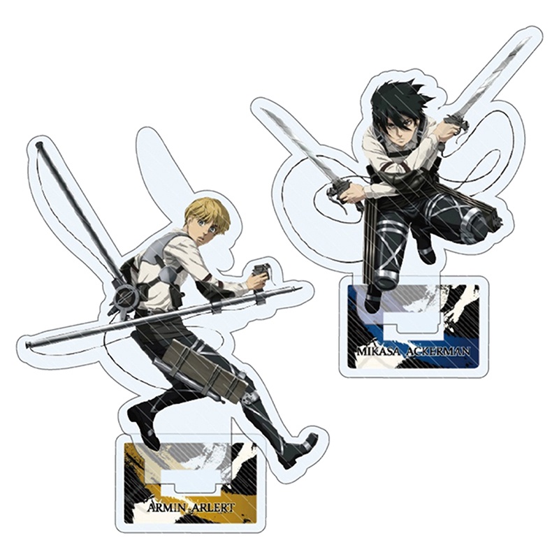 Giá Đỡ Trưng Bày Mô Hình Nhân Vật Erwin Smith Trong Attack On Titan Bằng Acrylic