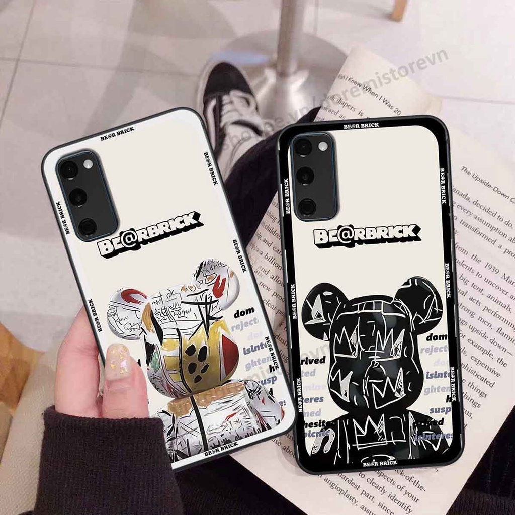 Ốp Samsung S20 Fe thể thao, bear brick, ốp lưng dẻo thời trang bền đẹp
