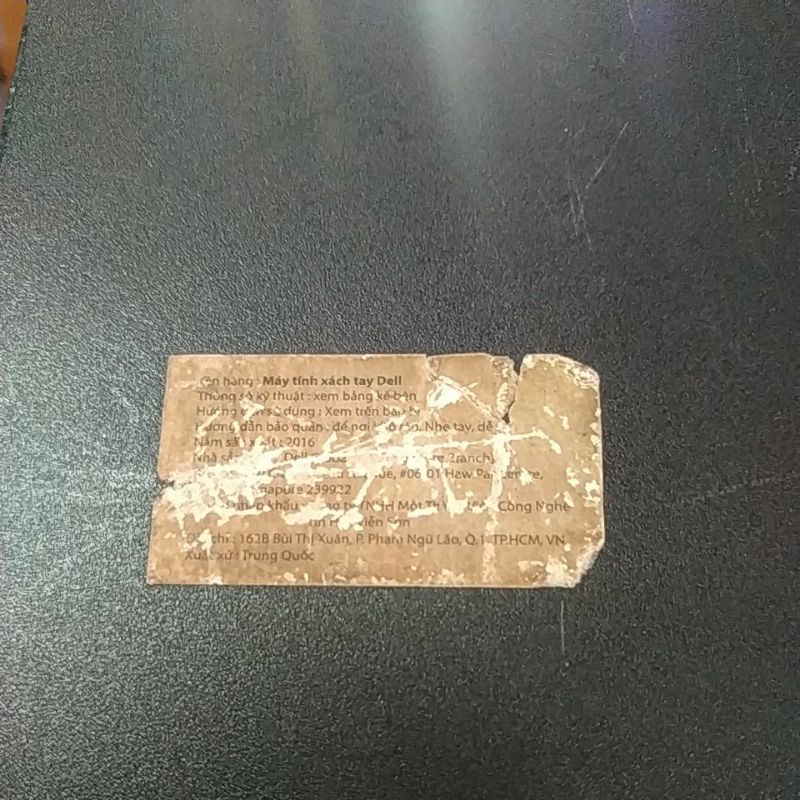 Laptop Dell 3558 cũ ,i3 5005U ,d3 4gb