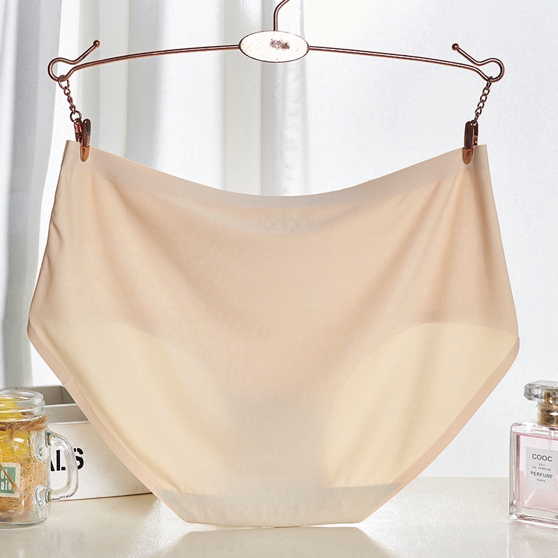 Women Underwear Ice Silk Panties Girls Clothing Underwear Panty Plus Size M/L/XL/2XL | BigBuy360 - bigbuy360.vn
