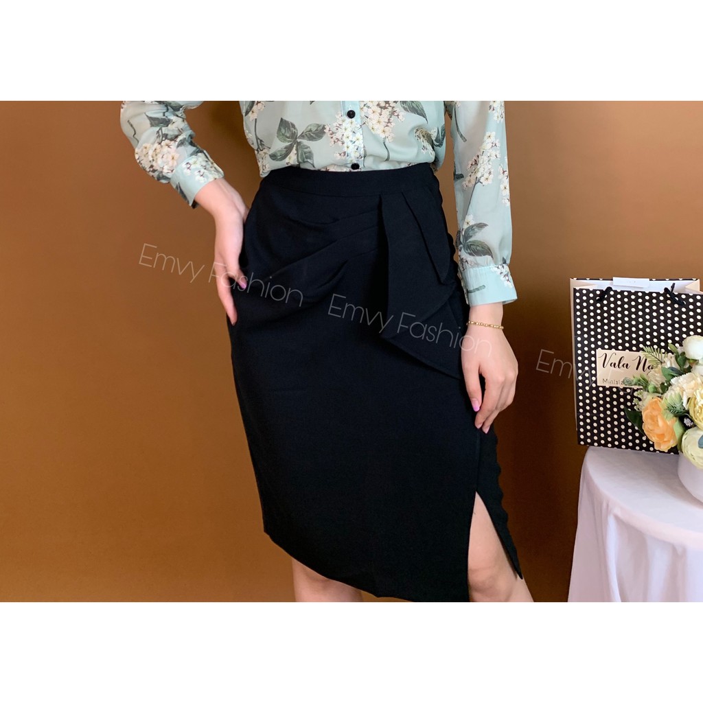 Chân Váy Thiết Kế Tuyết Mưa Xẻ Đùi EMVY - CV5 | BigBuy360 - bigbuy360.vn