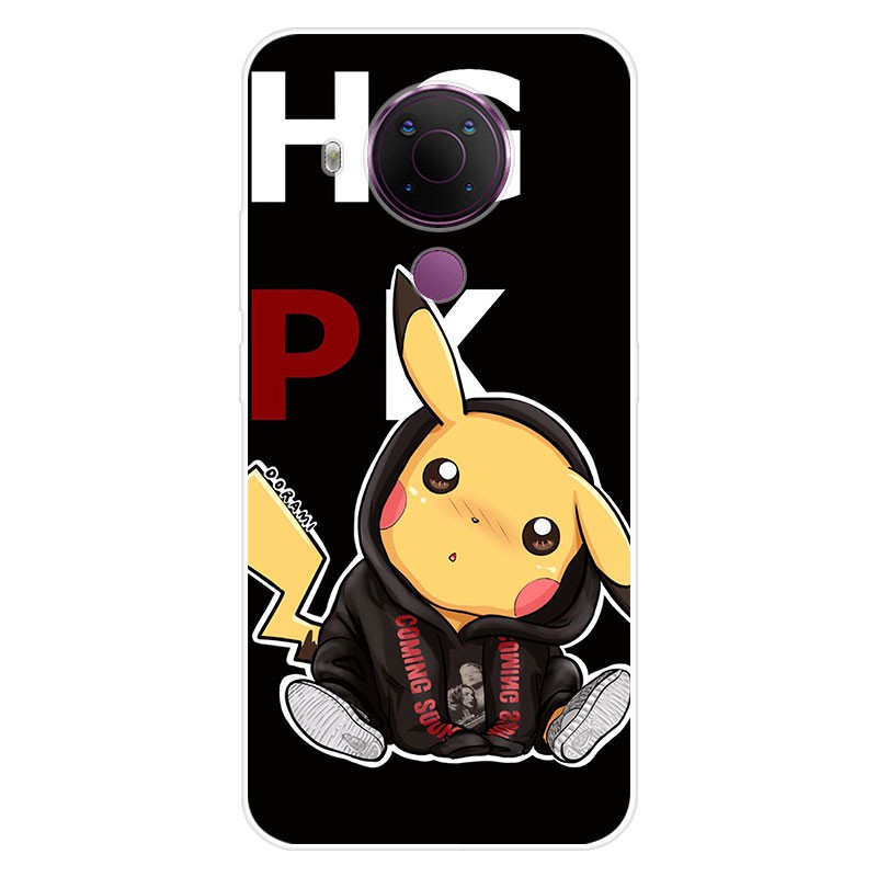 Ốp điện thoại từ TPU silicon mềm họa tiết hoạt hình dễ thương dành cho Nokia 5.4 Nokia5.4