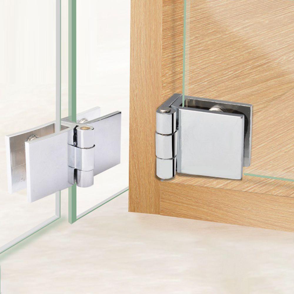 Set 2 Bản Lề Cửa Kính Tiện Dụng