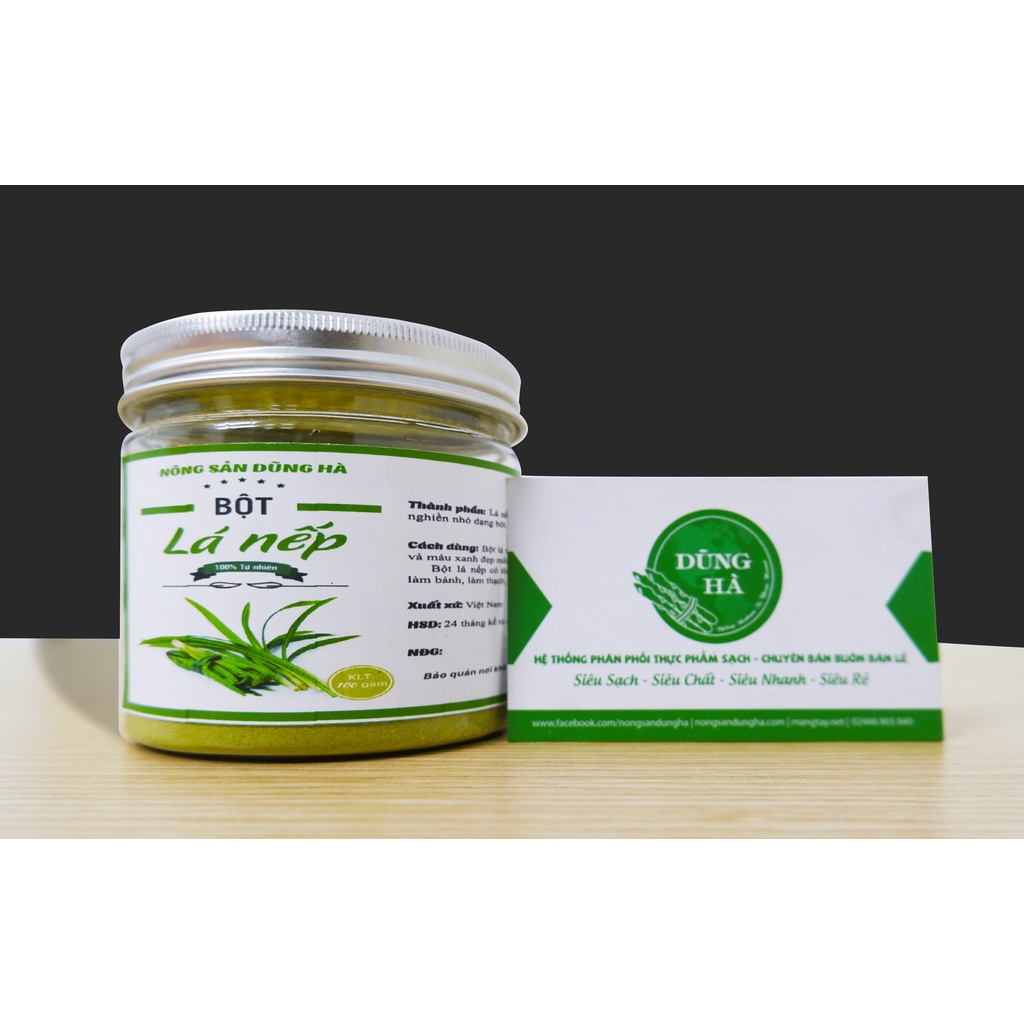 Bột lá nếp - Bột lá dứa nguyên chất 100%