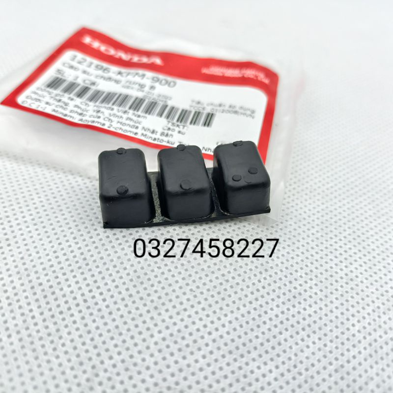 Cao su lòng xi lanh chống rung B xe DREAM, WAVE zin Honda
