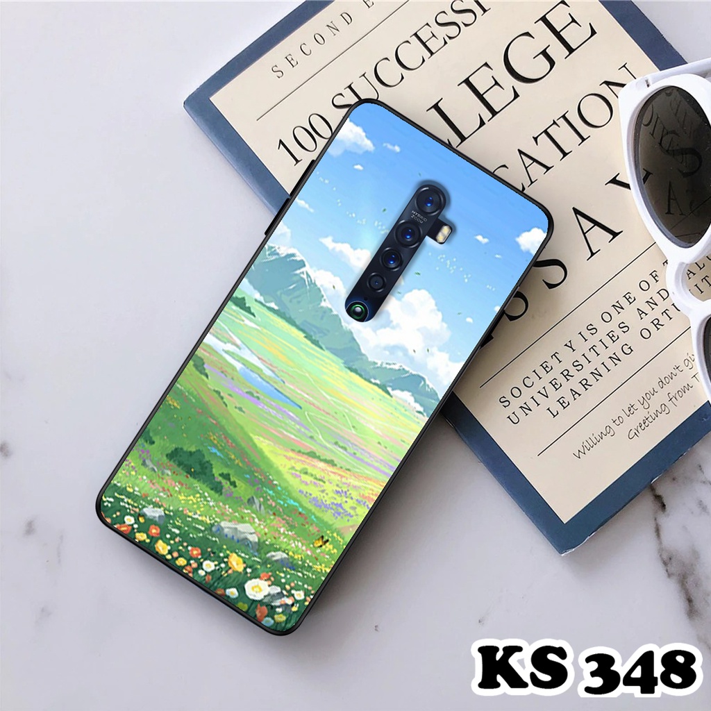 Ốp Lưng Oppo Reno 2 - Reno 2F - Reno 2Z - Ốp Oppo in hình Cánh đồng hoa - Chất liệu TPU siêu bền