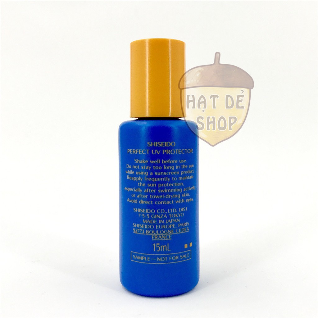 Shiseido Kem Chống Nắng Shiseido Perfect UV Protector Multi Defense SPF 50+/PA++++ 15ml-Hàng Chính Hãng