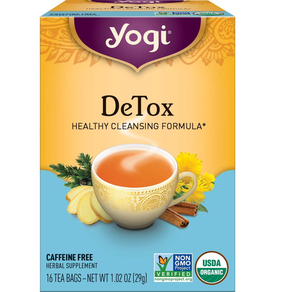 [Yogi] Trà Hữu Cơ Giúp Thanh Lọc Cơ Thể - Yogi Tea DeTox