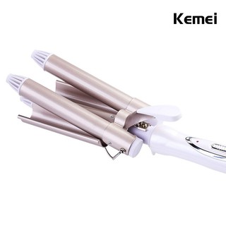 Máy Uốn Tóc 3 Trục KEMEI KM-1010