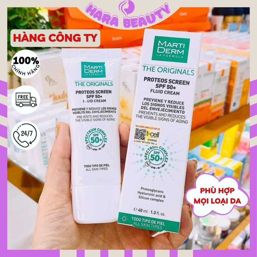 Kem Chống Nắng Martiderm The Originals Proteos Screen Spf50+ Fluid Cream - Tây Ban Nha