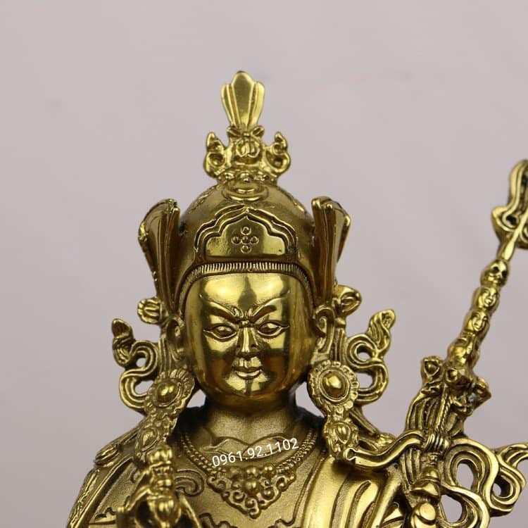 Liên Hoa Sinh bằng đồng  -  Mật Tông - Tượng Đồng Thờ Cúng