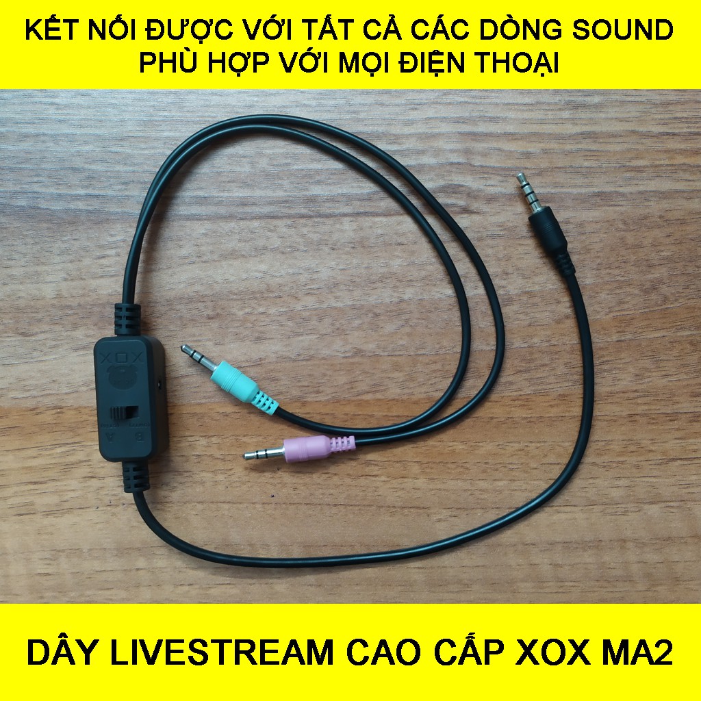 DÂY LIVESTREAM TRÊN ĐIỆN THOẠI CAO CẤP 3 MÀU XOX MA2